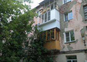 Балкон с выносом